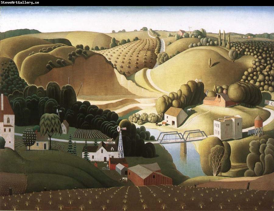 Grant Wood Stone rampart